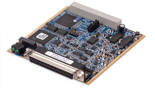 8-channel, 18-bit, 1 kS/s per channel, strain gage input board