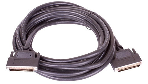 40ft, 62-way round shielded cable