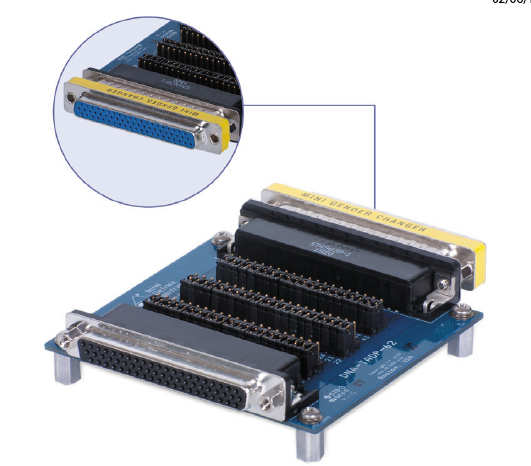 62-pin in-line breakout board