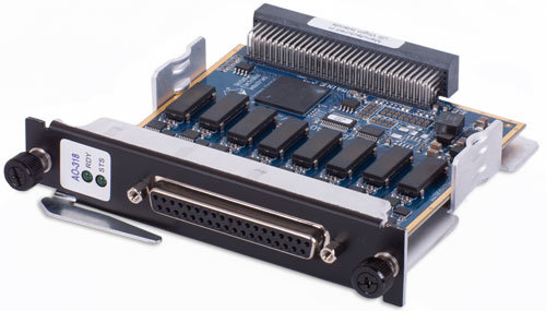 8-Channel Isolated 0-24 mA D/A Board with BIT