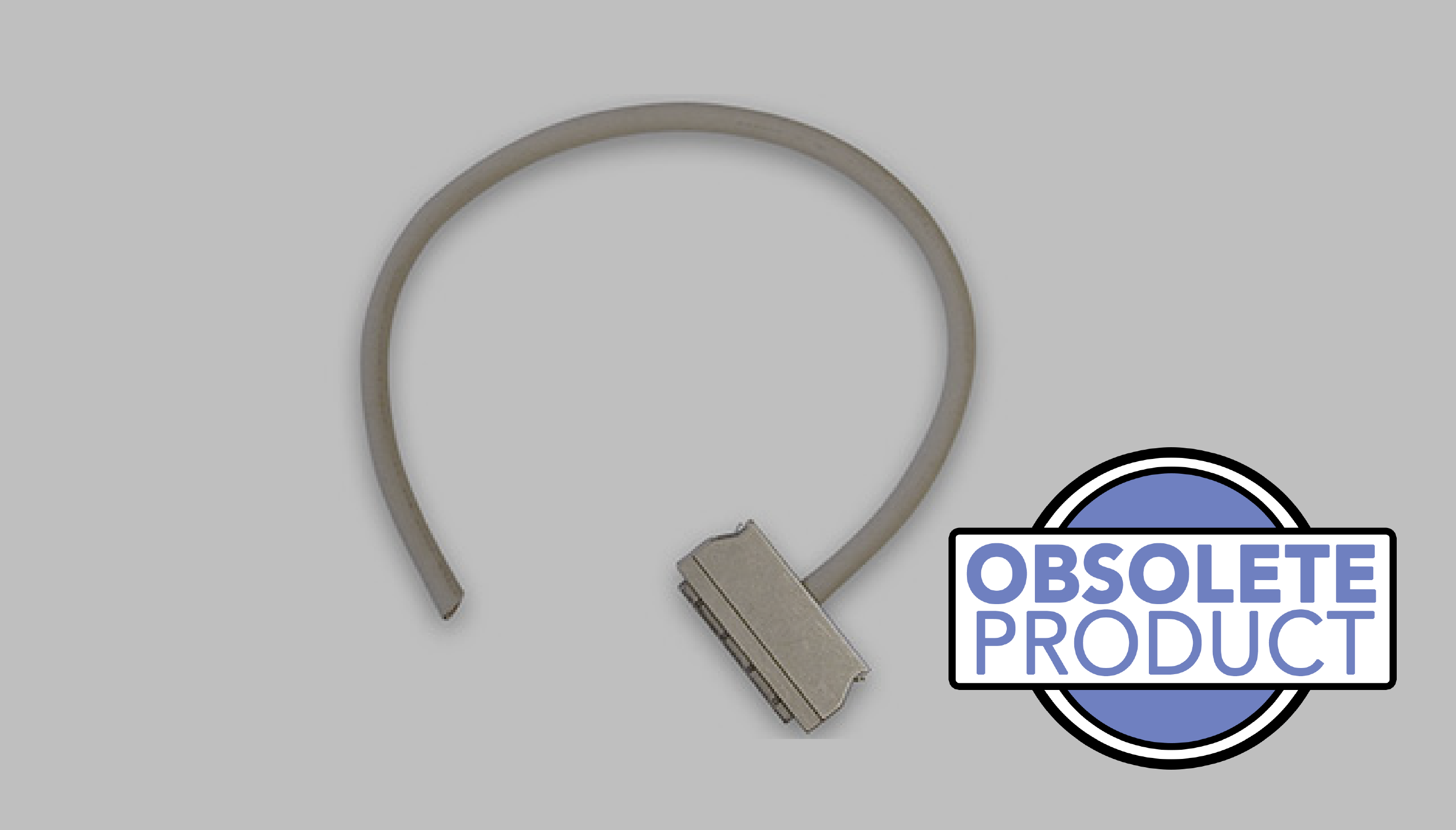 96-way, pinless, round, shielded cable w/metal cover