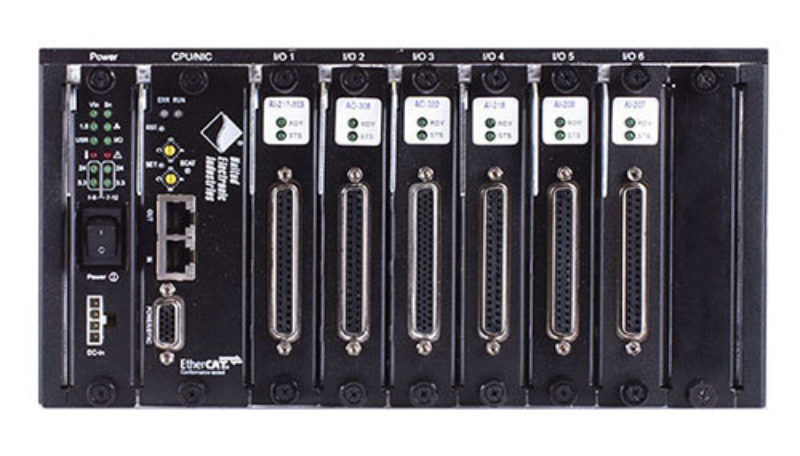 6 Slot EtherCAT HALFRACK I/O Chassis
