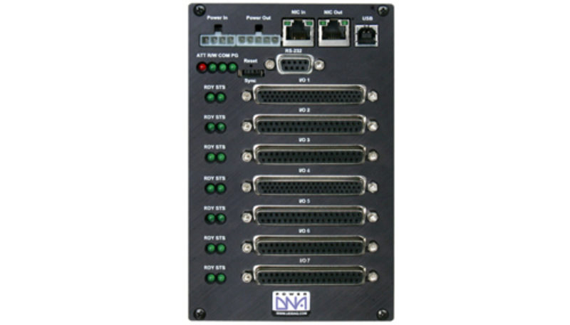 7-slot PowerPC Data Acquisition and Control I/O Cube