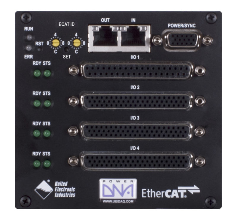 4 Slot EtherCAT based I/O Cube