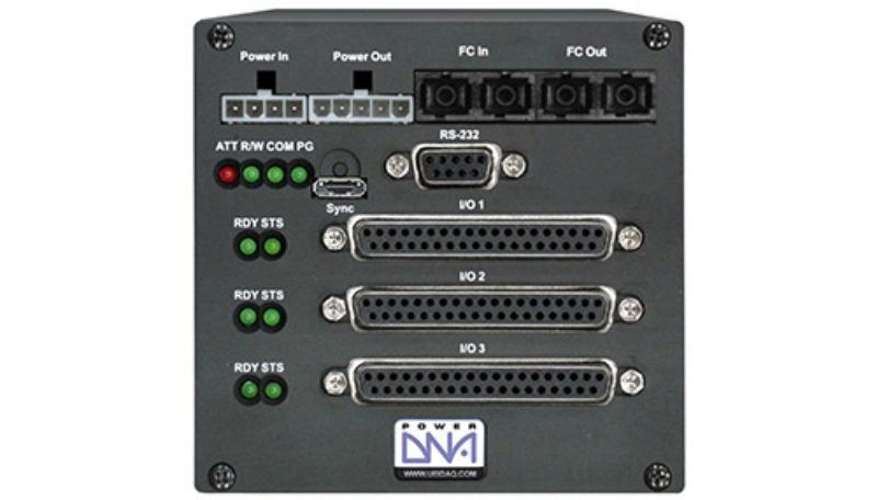 3-slot, Fiber Optic I/O, Data Acquisition and Control Cube with PowerPC CPU with 20 km range