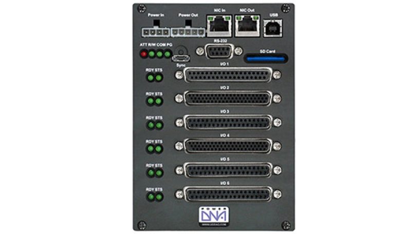 Real-Time, programmable automation controller (PAC) with 6 I/O slots