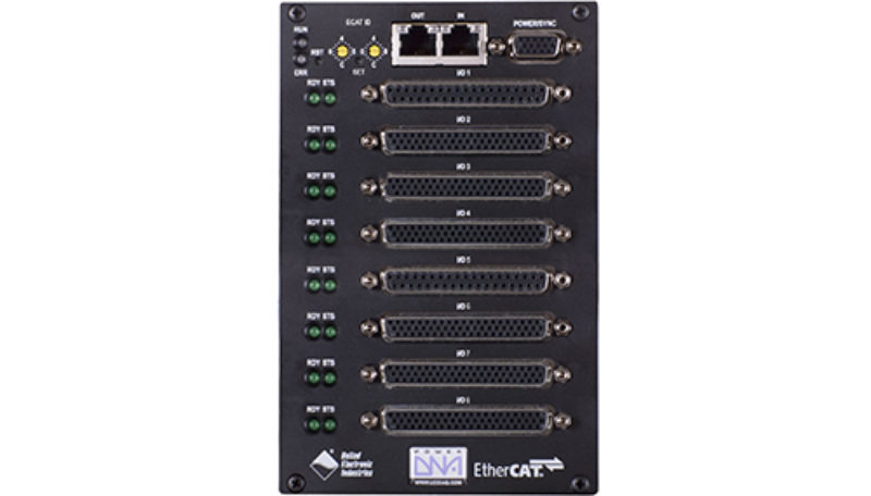 8 Slot EtherCAT based I/O Cube