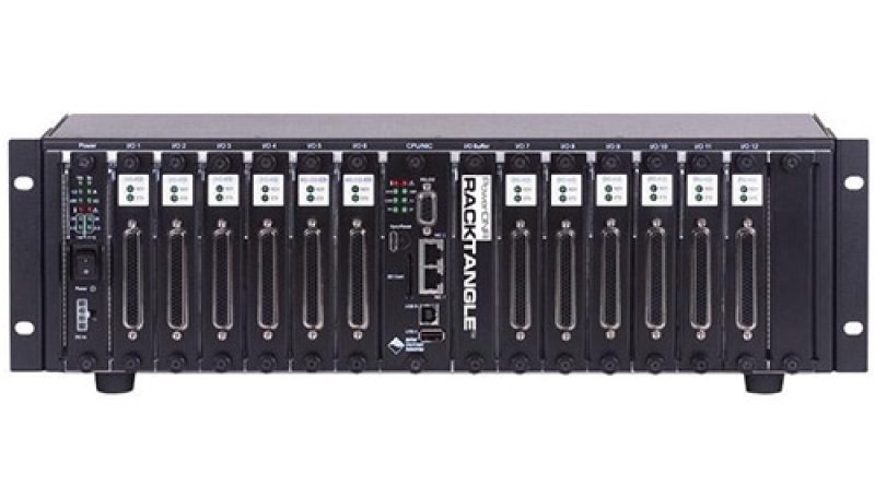 Powerful, flexible, 12-Slot, rack mountable (3U) Simulink Coder target, I/O Chassis, ideal for HIL applications