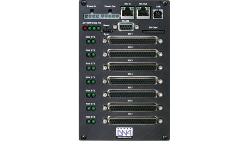 Real-Time, programmable automation controller (PAC) with 7 I/O slots