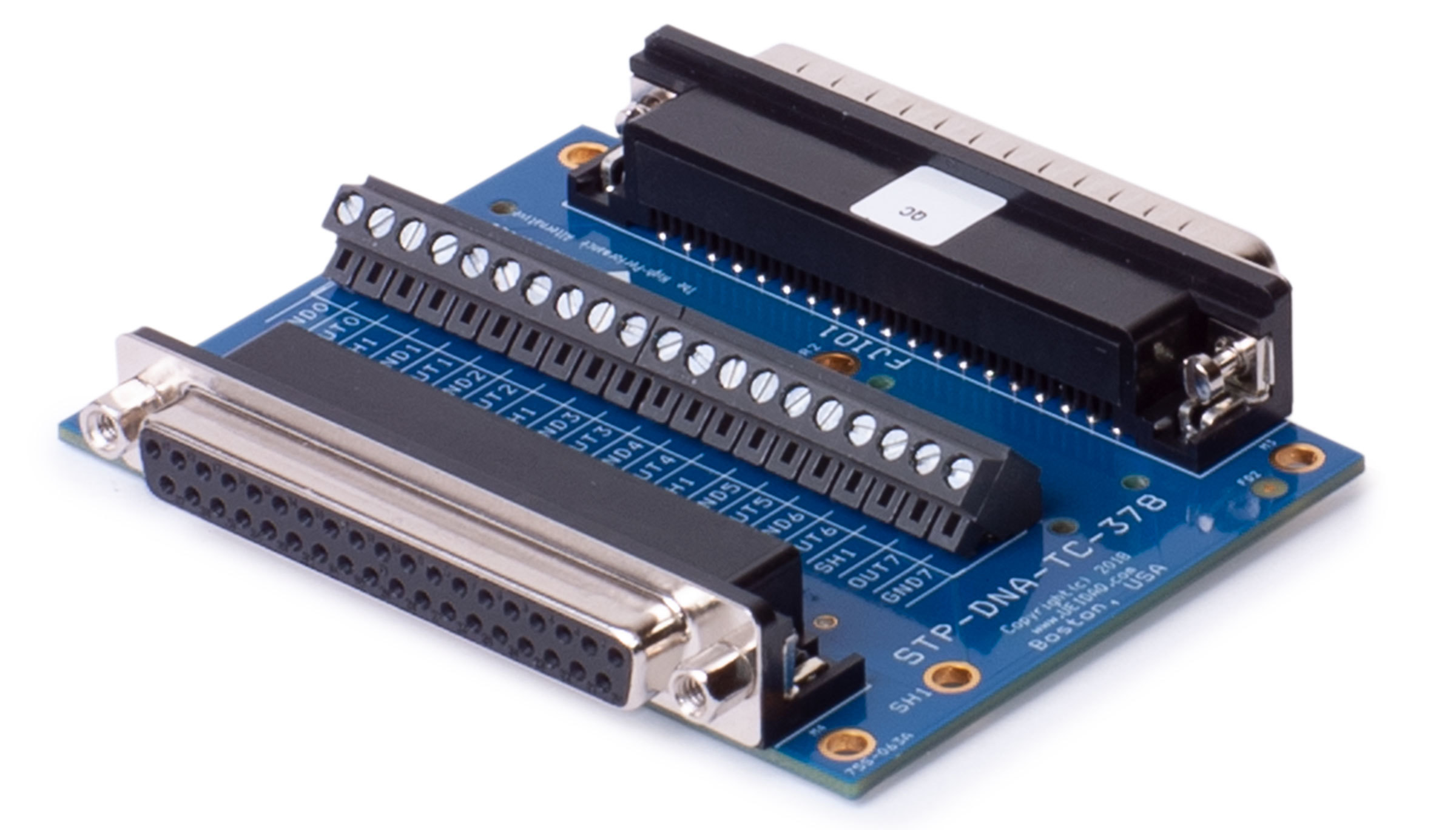 Screw Terminal / Interconnect for the DNx-TC-378 Thermocouple Simulator