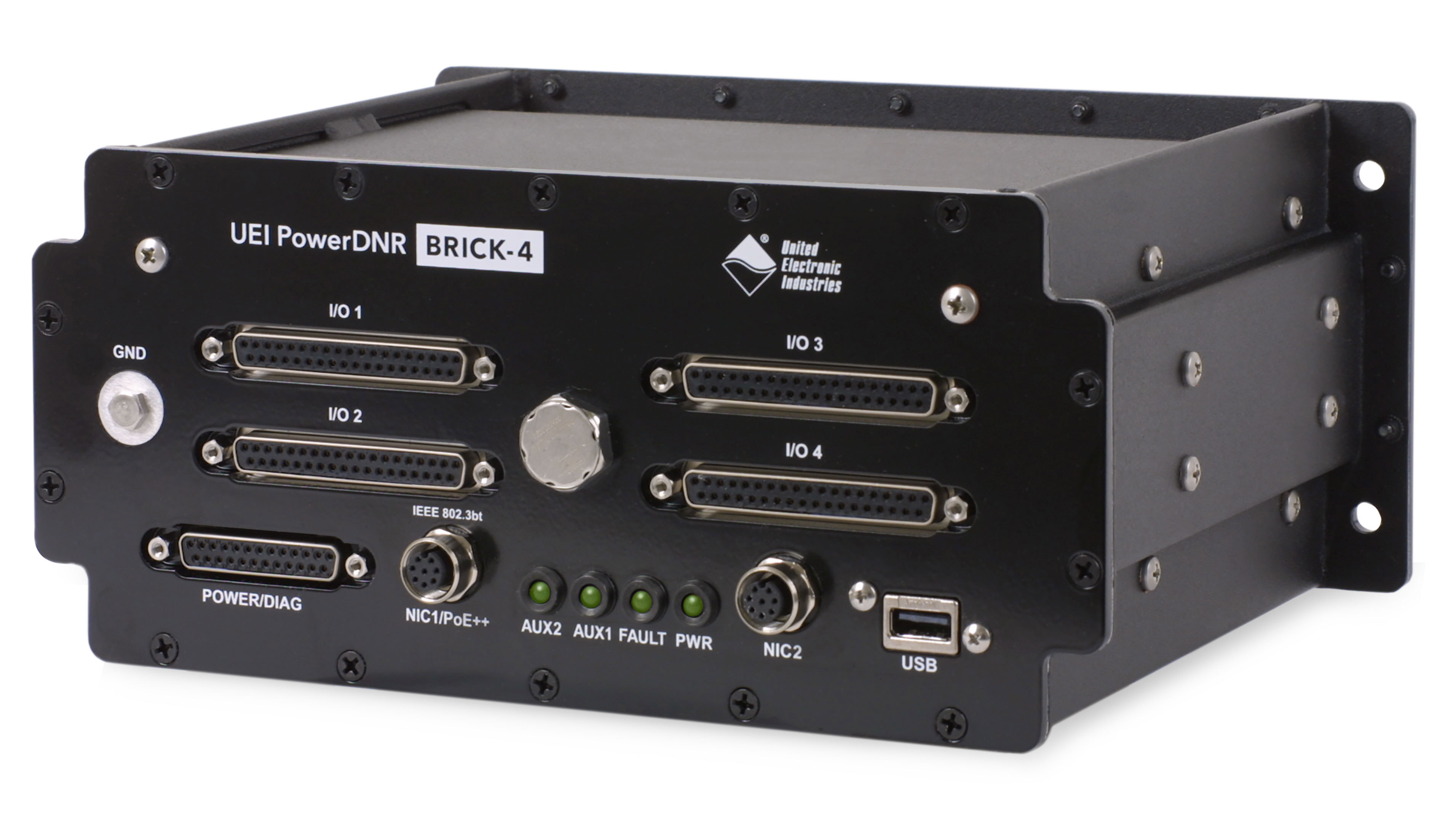 Compact & Rugged 4-Slot I/O Chassis