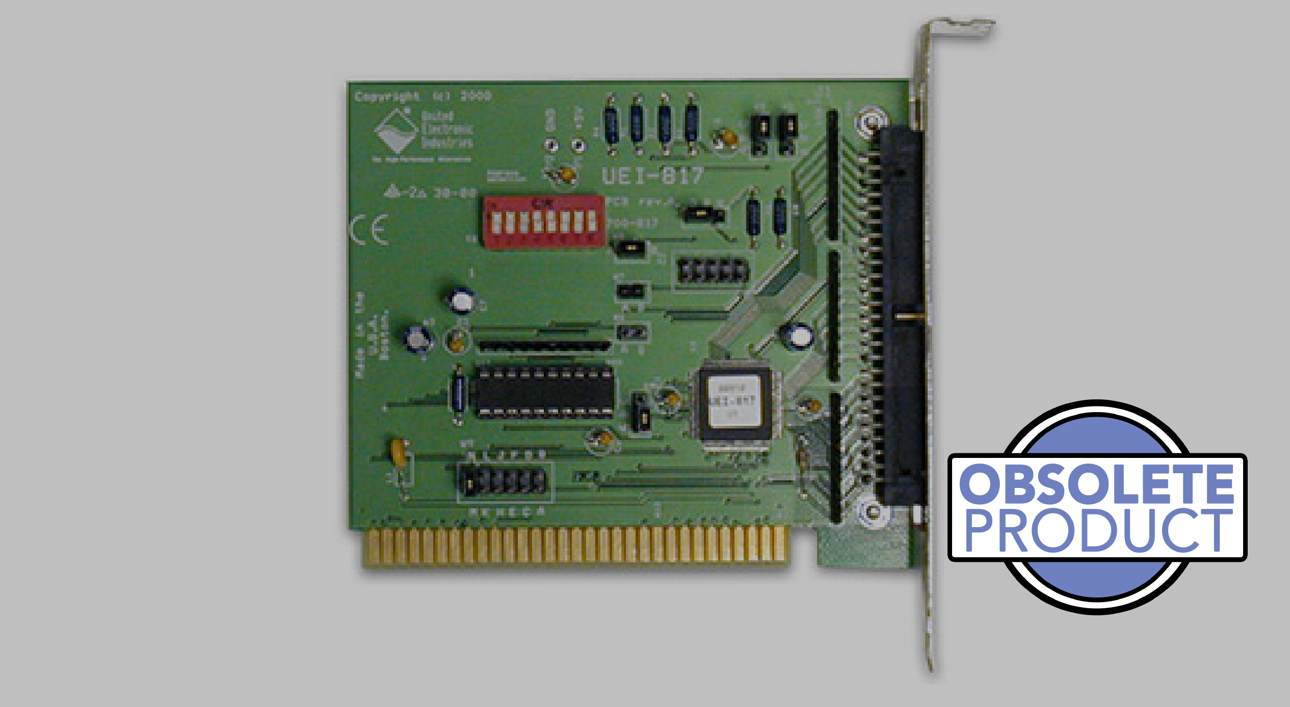 24-channel ISA digital I/O board (replaces RTI-817)