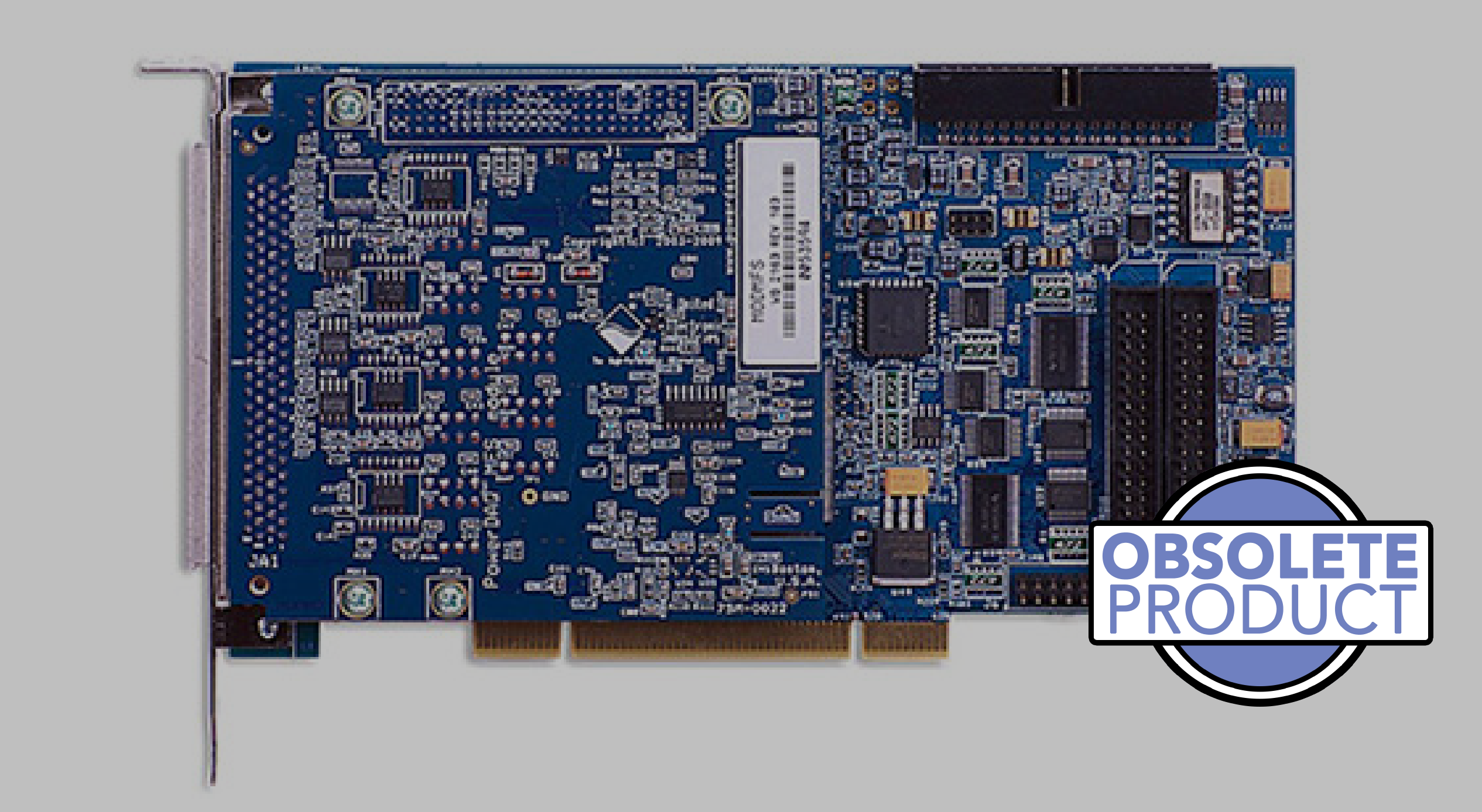 1 MS/s, 12-bit, 4SE SSH A/D PCI multifunction board