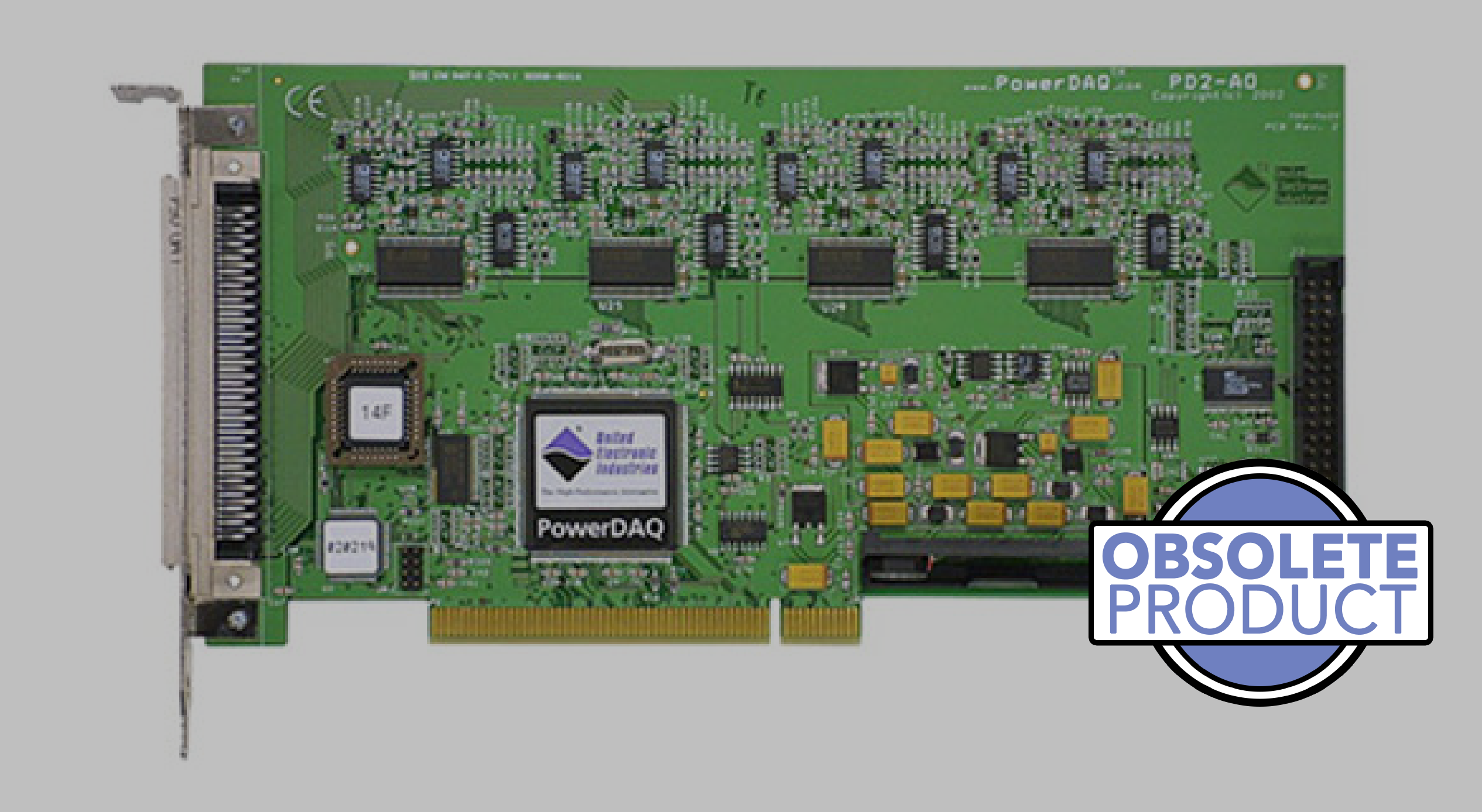 16-channel, 16-bit, 100 kS/s per channel PCI analog output board