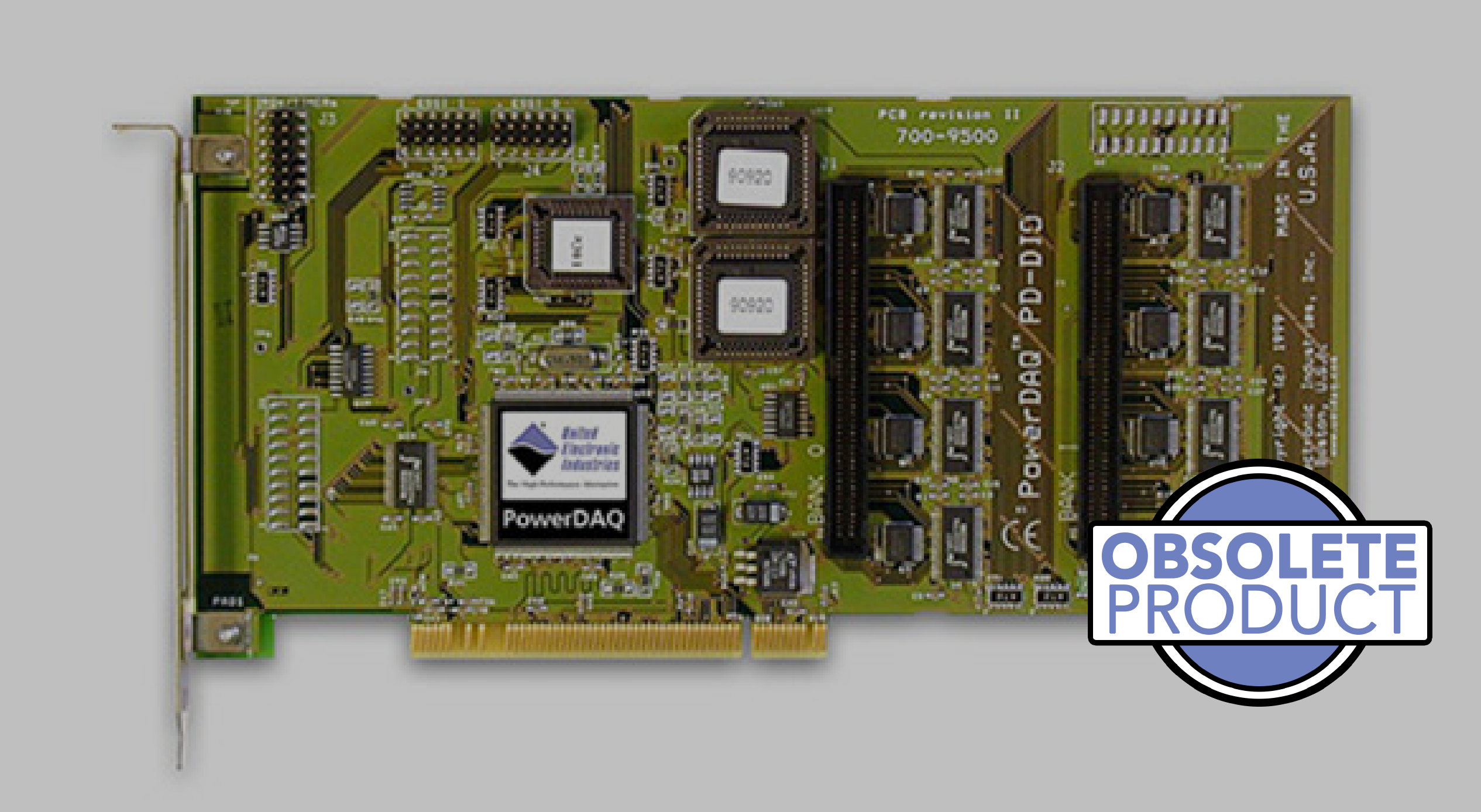 128-channel, 16-bit PCI digital I/O board