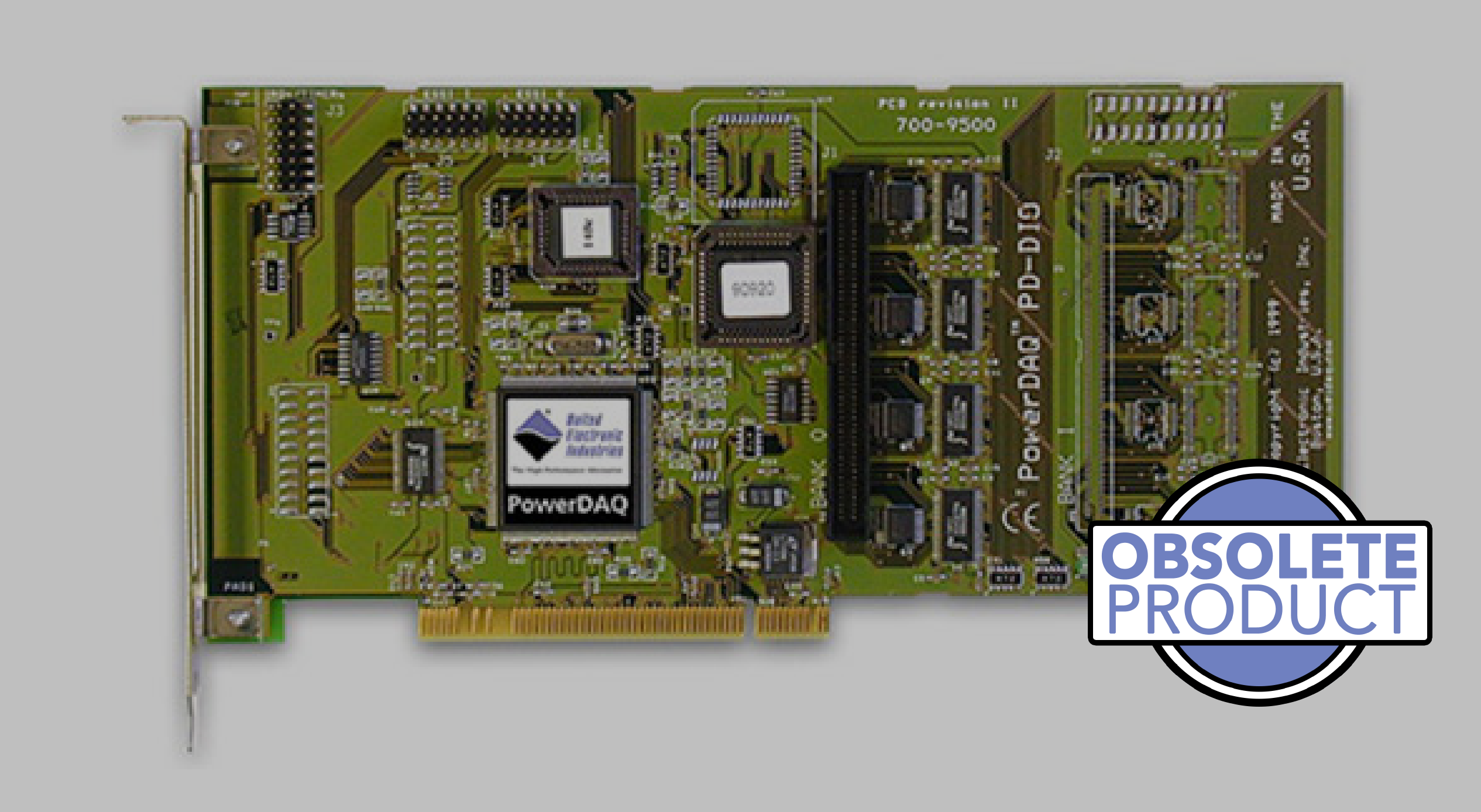 64-channel, 16-bit PCI digital I/O board