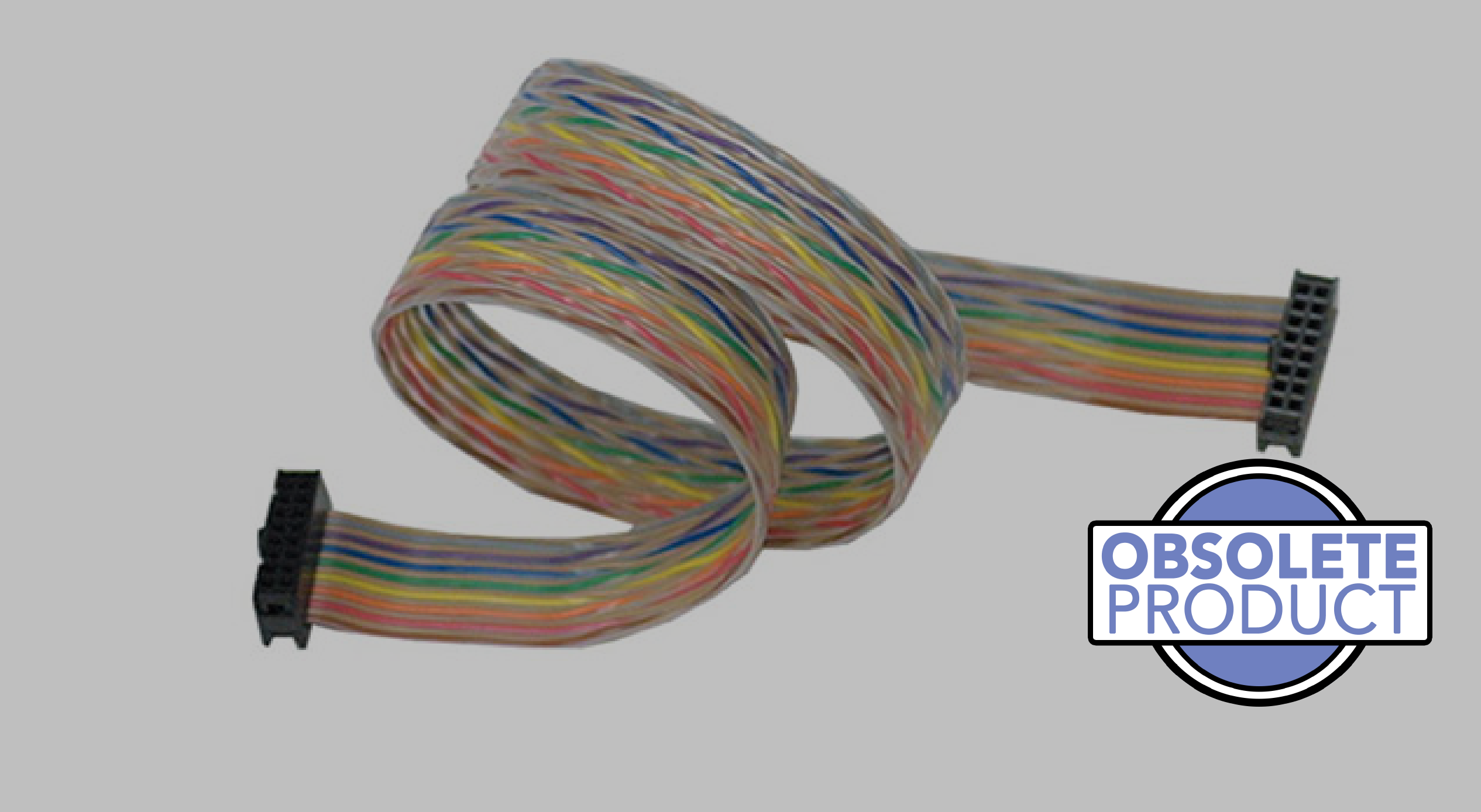 18in, 50-way flat ribbon cable