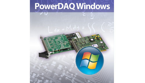 Windows drivers for PDx series PCI DAQ boards