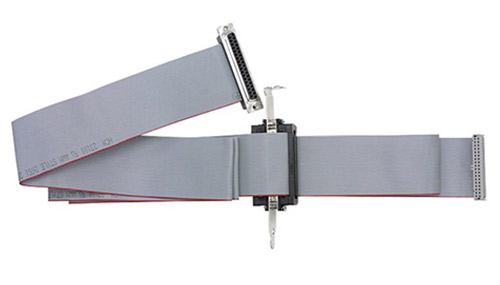 6ft, 37-way ribbon cable with mounting bracket and internal cable