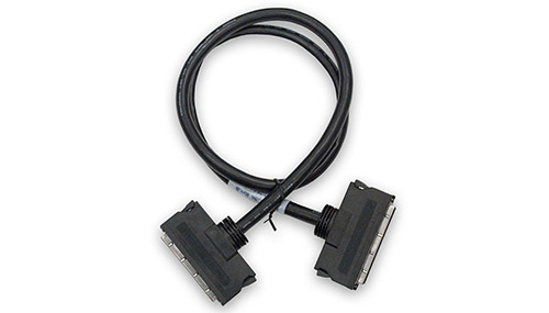 9ft. 96-way, round, shielded cable with molded cover