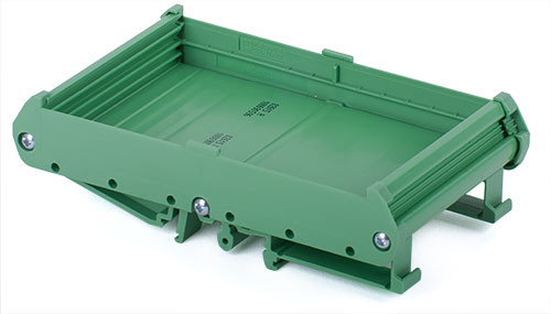 DIN rail tray