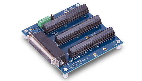 62-channel screw terminal panel