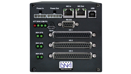 3-slot, Ethernet-based I/O, Data Acquisition and Control Cube with