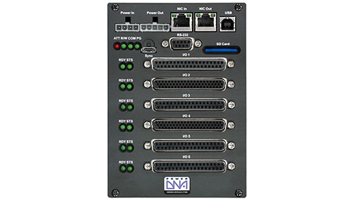 Flexible, 100Base-T, industry standard, Modbus TCP-based data acquisition and control chassis with 6 I/O slots