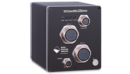 4-Slot, Military Style chassis, Simulink Coder target, ideal for HIL applications