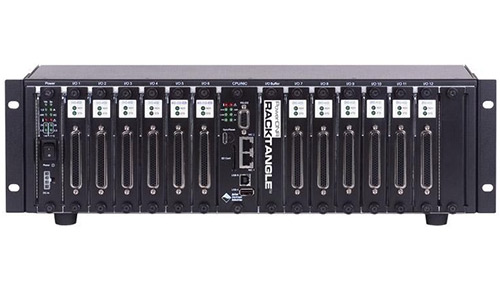 Flexible, rack-mountable (3U), industry standard, Modbus TCP-based data acquisition and control I/O Chassis with 12 slots for I/O