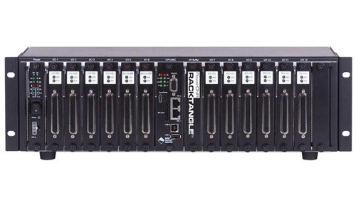 12-slot RACKtangle based I/O chassis for use with OPC-UA