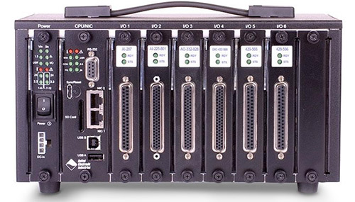 Real-Time, GigE, programmable automation controller (PAC) with 6 I/O slots