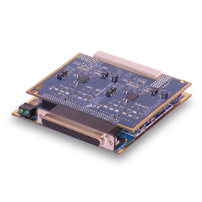 ARINC-708/453 interface with two TX and two RX channels