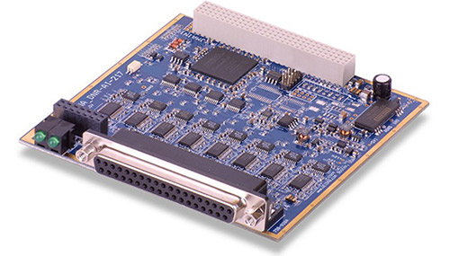 16-Channel, 24-bit 30 kS/s simultaneously sampling A/D board