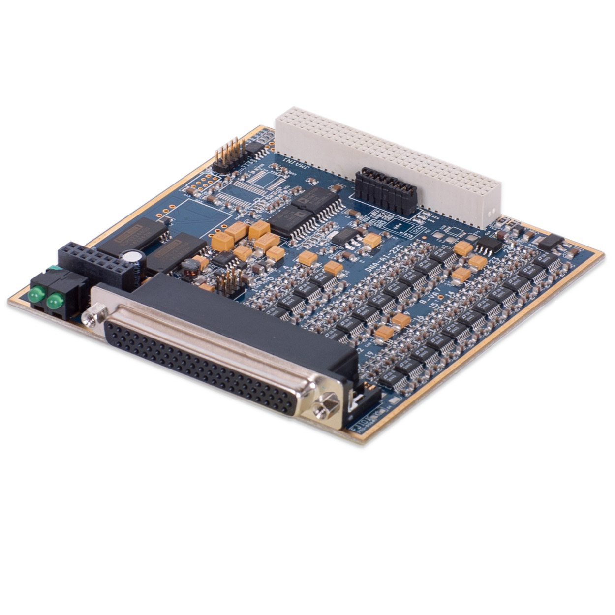 25-channel, 24-bit, 1 kS/s per channel, simultaneous sampling analog input board