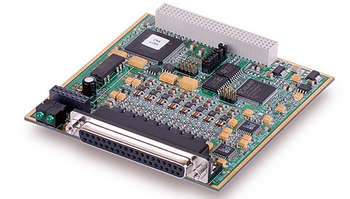 8-Channel, 16-bit, 100 kS/s per channel, 0-10V Analog Output Board