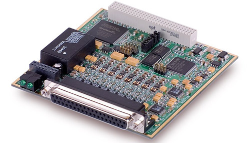 8-Channel, 16-bit, 100 kS/s per channel, 0-20mA Current Output Board