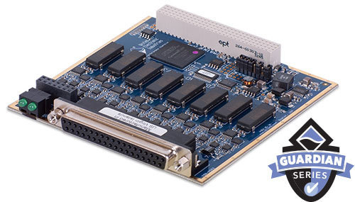 8-Channel Isolated 0-20 mA D/A Board with current and voltage readback