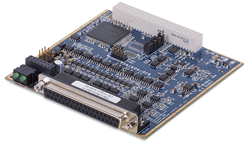 12-In/12-Out current sourcing (350mA) digital I/O board