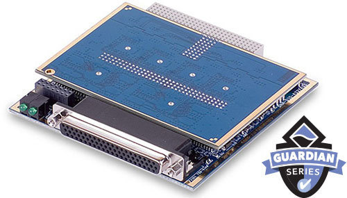 32-Channel current sinking (600mA) digital output board with current monitoring + low leakage current