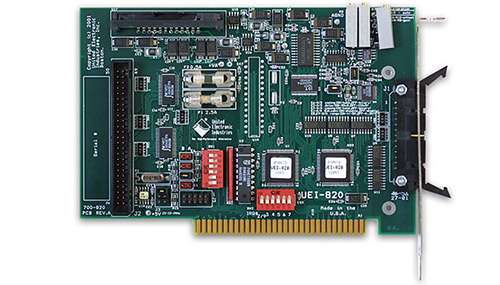 24-channel digital I/O ISA multifunction board w/analog input/output (replaces RTI-820)