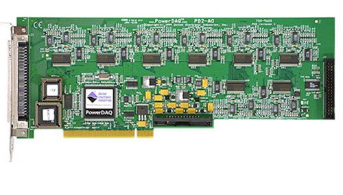 32-channel, 16-bit, 100 kS/s per channel PCI analog output board