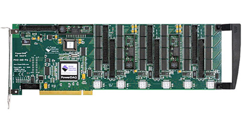 96-channel, 16-bit, 100 kS/s per channel PCI analog output board