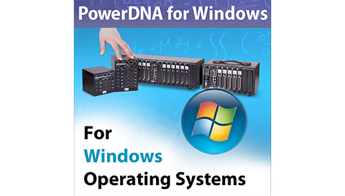 PowerDNA Windows drivers and software, includes UEIDAQ Framework library