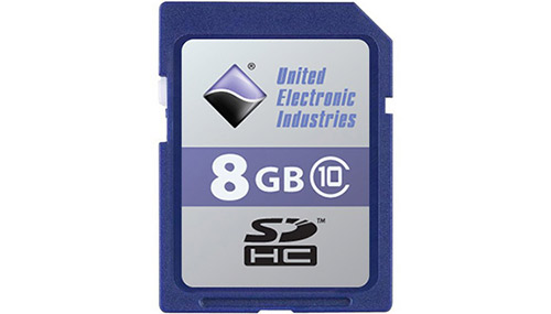 8 GB SD card