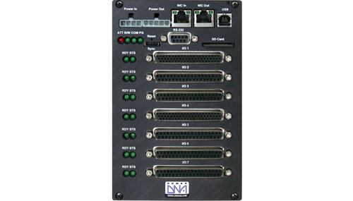 Flexible, 100Base-T, industry standard, Modbus TCP-based data acquisition and control chassis with 7 I/O slots